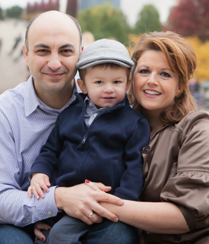 Dr. Akrivos and Family